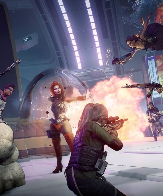 Hyenas preview: A zero-gravity extraction shooter with real potential