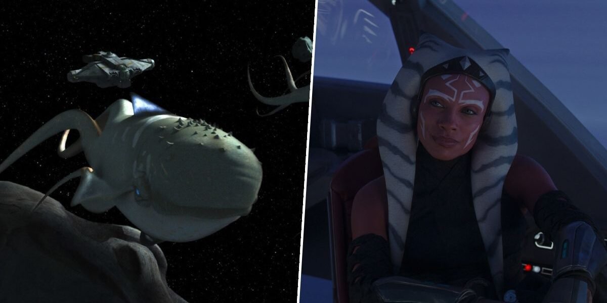 What are those star whales in Ahsoka? Why the purrgil will be essential to the future of the Star Wars show
