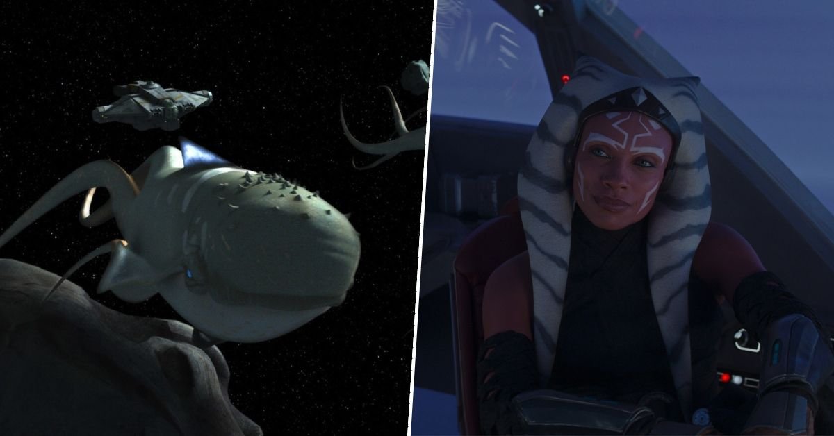 What are those star whales in Ahsoka? Why the purrgil will be essential to the future of the Star Wars show